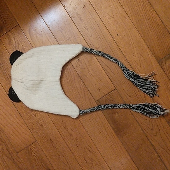 Adorable sequin panda toboggan - Picture 2 of 4